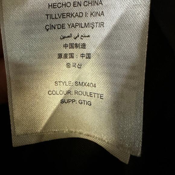 Ben Sherman Military Utility Wool Blend Jacket Herringbone Field Barn Chore SM - Picture 11 of 11